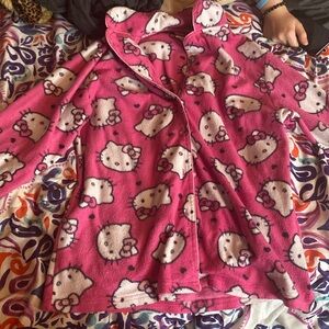 Hello kitty pajama top